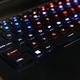 At heart, the GS65 is still a gaming machine, so you can still do stupid stuff like make the keyboard light up like an American flag.